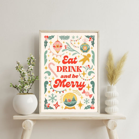 Eat Drink and Be Merry | Bar & Dining Room Posters