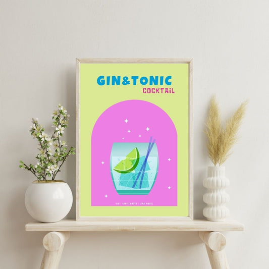 Gin and Tonic | Bar & Dining Room Posters
