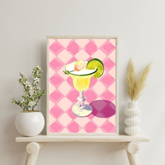 Lemon Margarita | Bar & Dining Room Posters