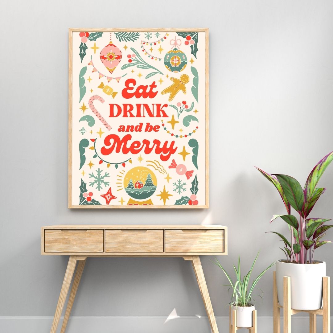 Eat Drink and Be Merry | Bar & Dining Room Posters