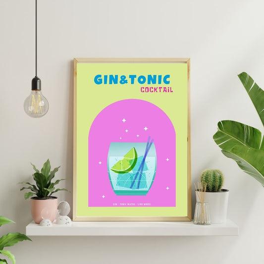 Gin and Tonic | Bar & Dining Room Posters