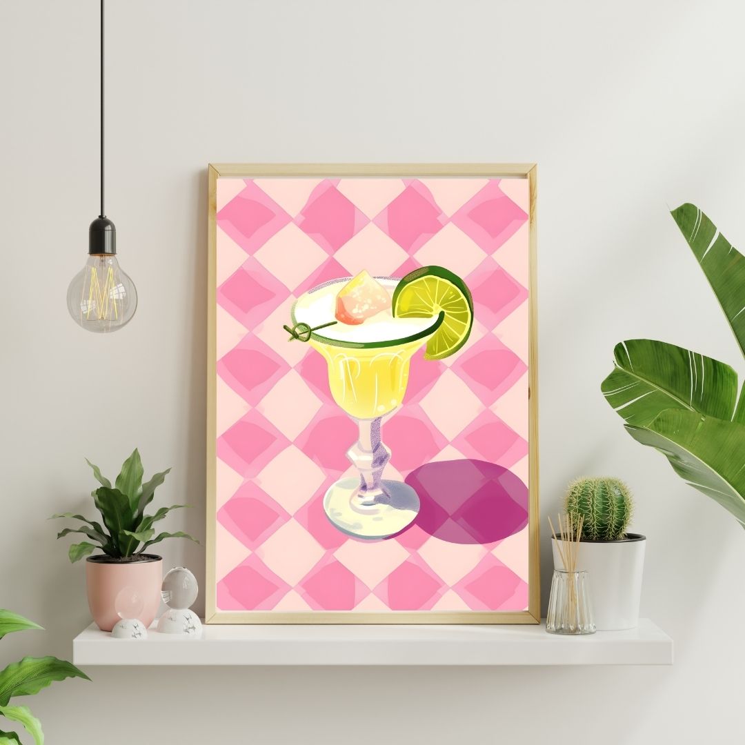 Lemon Margarita | Bar & Dining Room Posters