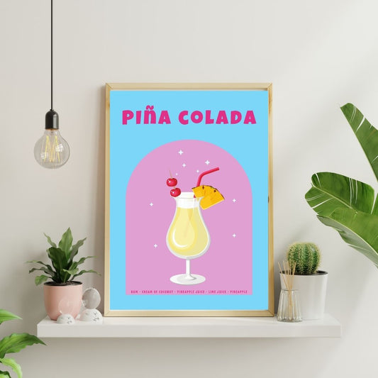 Piña Colada | Bar & Dining Room Posters