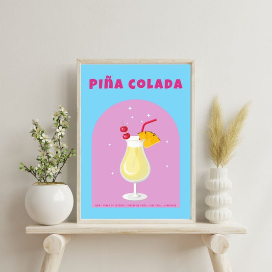 Piña Colada | Bar & Dining Room Posters