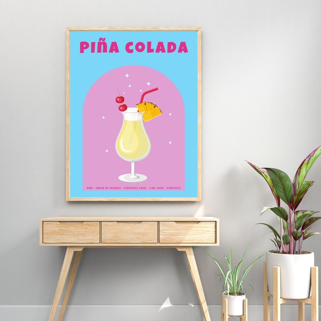 Piña Colada | Bar & Dining Room Posters