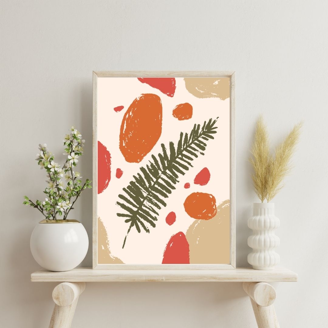 Botanical Leaf | Bar & Dining Room Posters