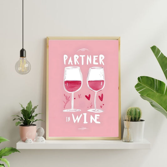 Partner in Wine | Bar & Dining Room Posters
